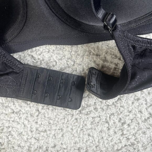 Vanity Fair Body Shine T Shirt Bra Women 38B Black Full Coverage Wire Free 72298 - Picture 5 of 7